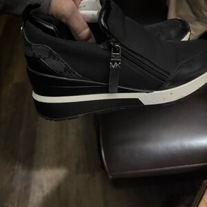 Michael Kors Black and White Men's Sneakers